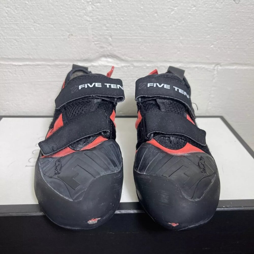 Five‎ Ten Anasazi Pro 5578 Red Black Climbing Shoes Sneaker Women's Size 8 US